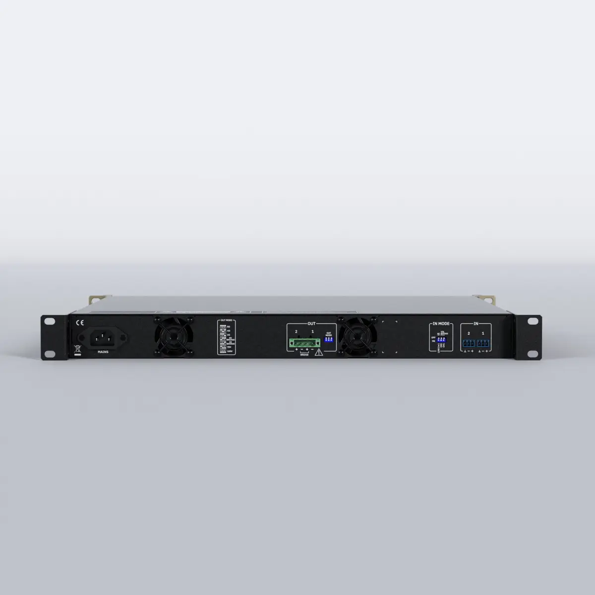 AURA-2B600 2x 600W Low Impedance / 100V Installation Amplifier - ECL0112