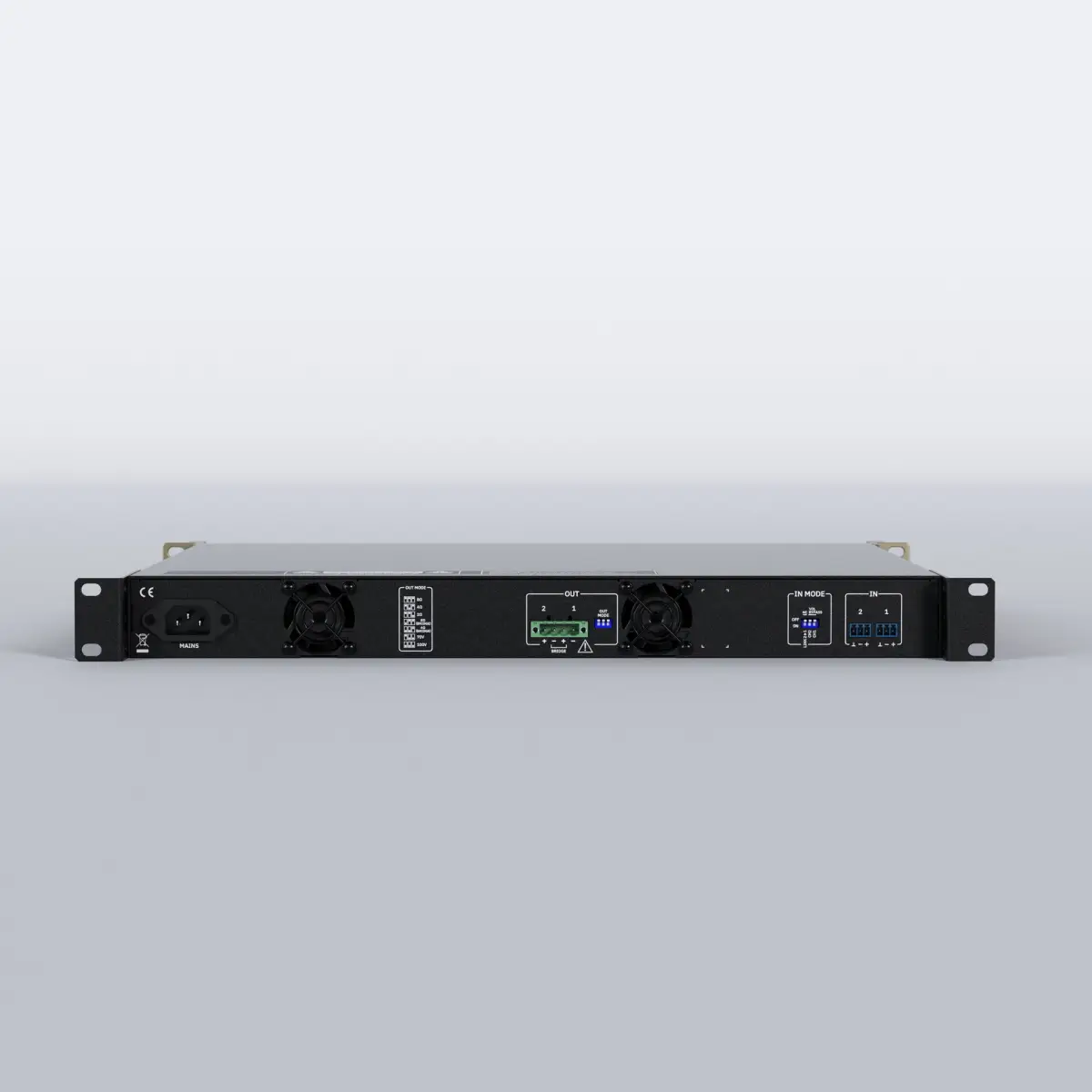AURA-2B900 2x 900W Low Impedance / 100V Installation Amplifier - ECL0114