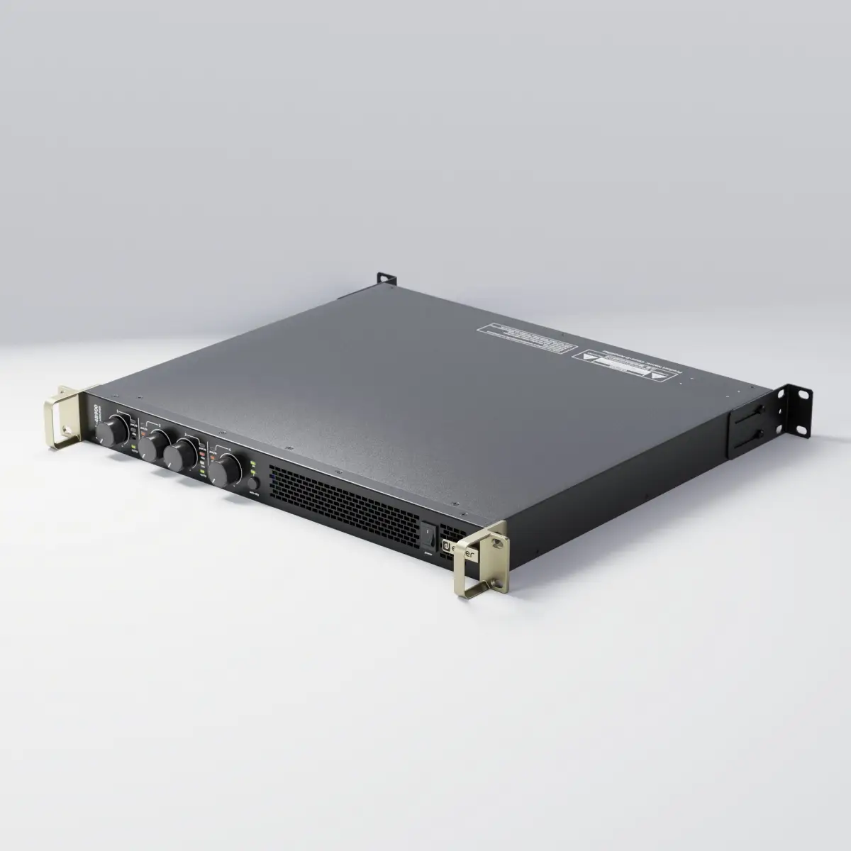AURA-4B900 -4x 900W Low Impedance / 100V Installation Amplifier - ECL0115