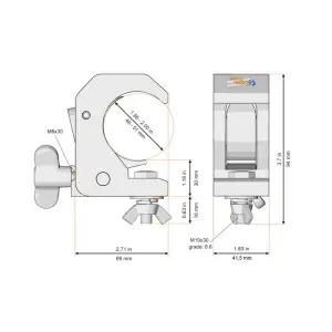Smart Hook Clamp Black (5075-1B) - GL3031B