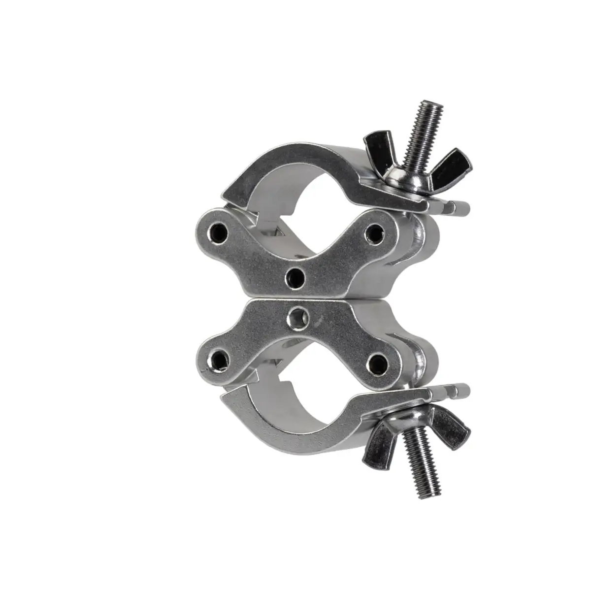 Fixed Swivel Coupler 32-35mmØ 90° Silver - GL3032