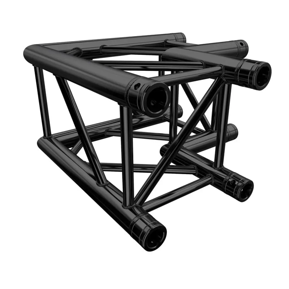F34 PL Stage Black 2 Way 90 Degree Corner (4121-21PL-B) - GL3410B
