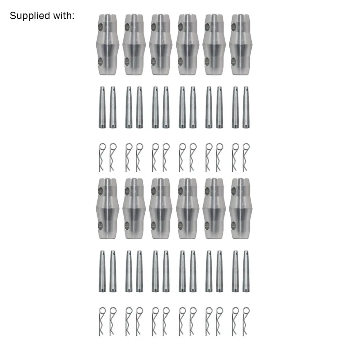 F34 PL 4 Way 90 Degree Corner (F34T40PL) - GL3418