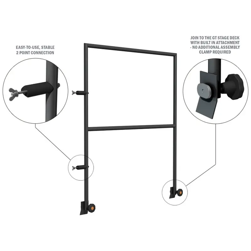 GT Stage Deck 1m Handrail - Image 4