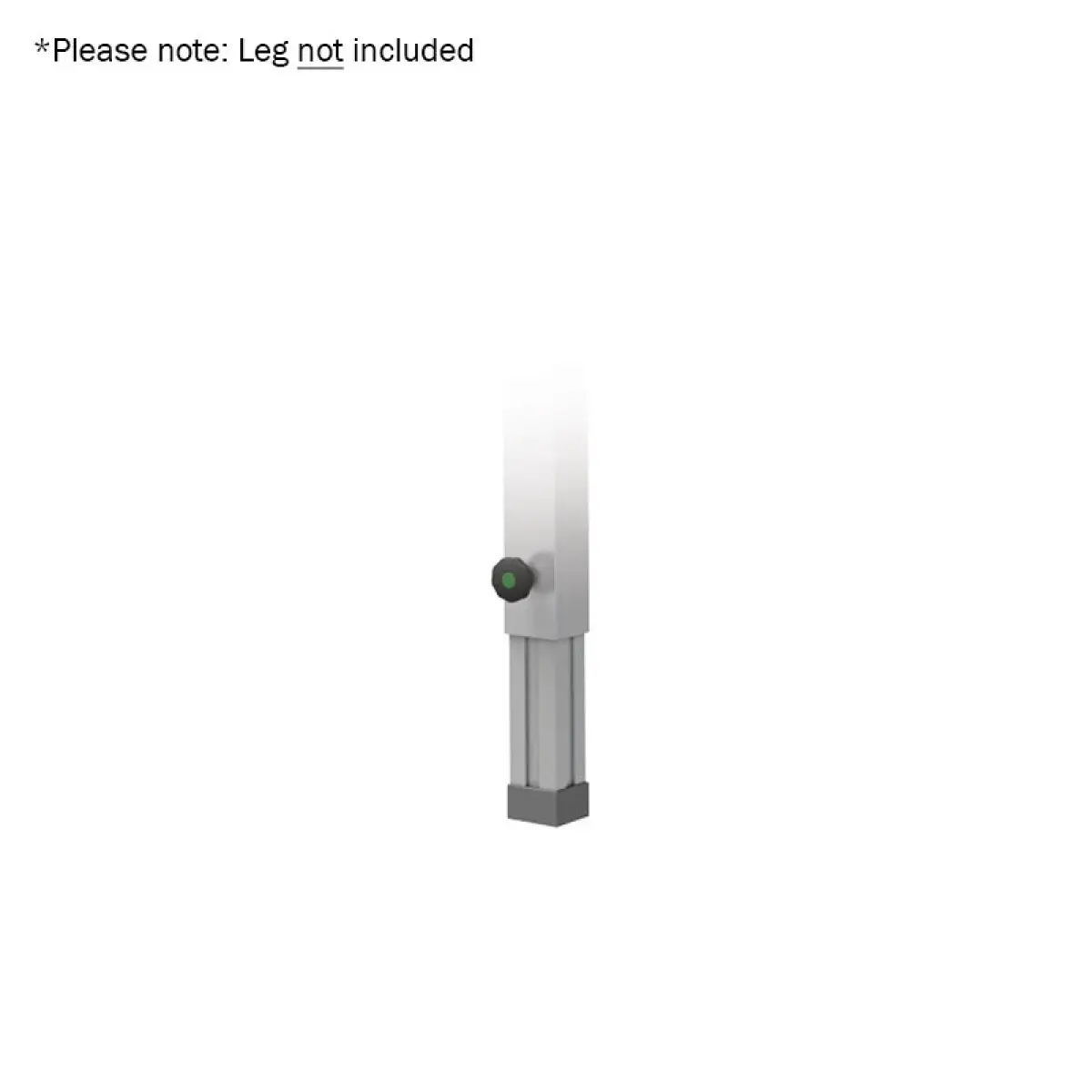 GT Stage Deck Square Leg Cap - Adjustable Legs - GL6142
