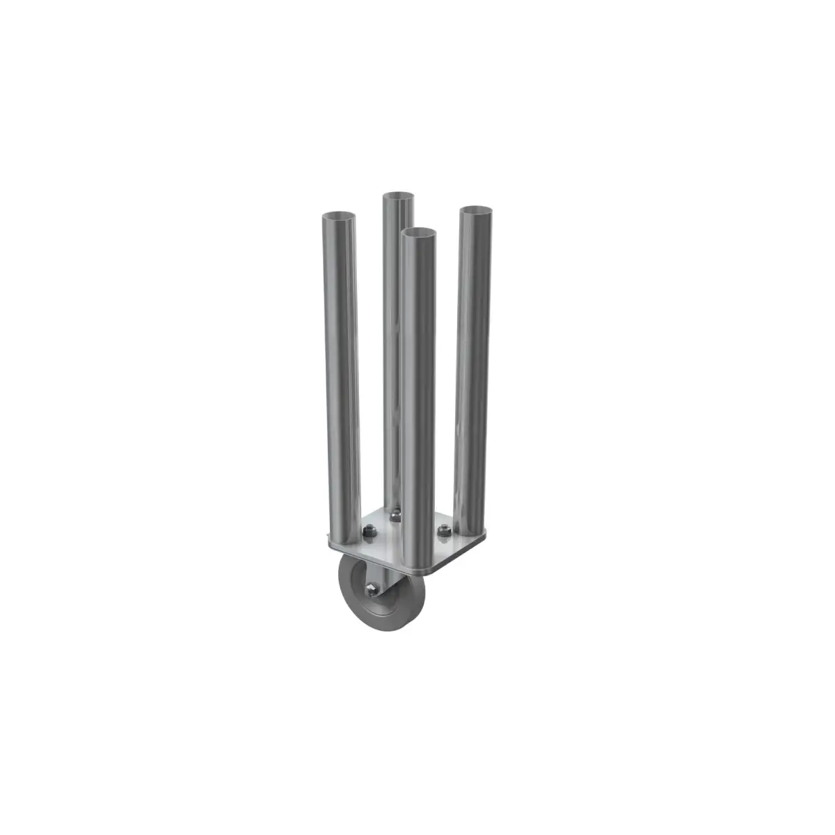 GT Stage Deck 60cm 4 Way Round Leg with Castor - GL6168A