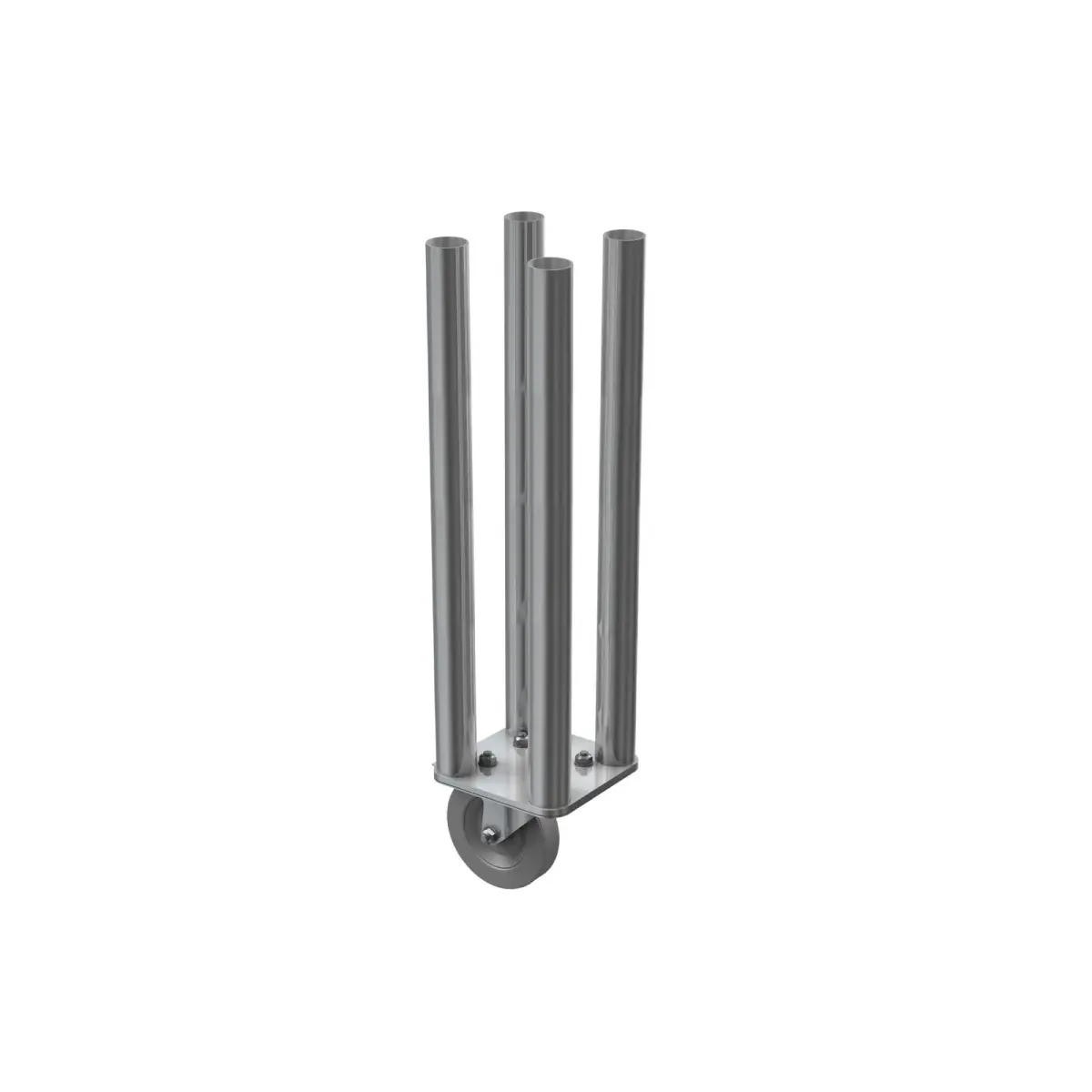 GT Stage Deck 75cm 4 Way Round Leg with Castor - GL6168B