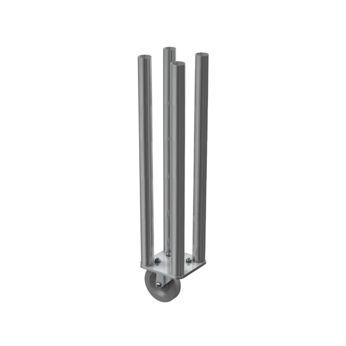 GT Stage Deck 90cm 4 Way Round Leg with Castor - GL6168C