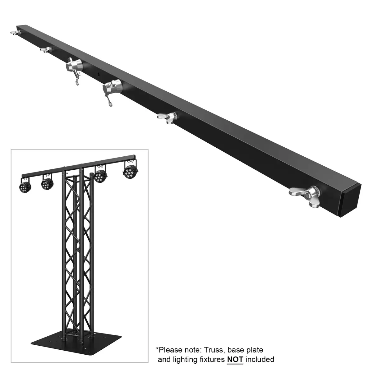 T-Bar Stage Black for F32-F34 - GLF34HBB