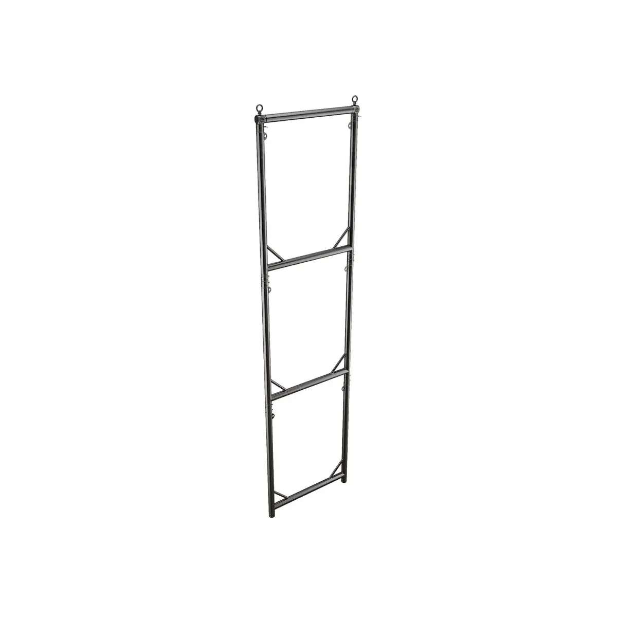 F31PL Modular U Frame Stage Black 800 x 1050mm (F62105JPL) - GLF62076FPLB