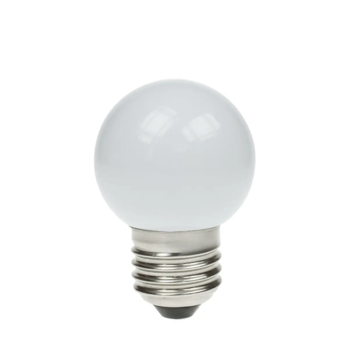 1.5W LED Polycarbonate Golf Ball Lamp ES 6000K White - GOLF/1.5W/ES/6000K