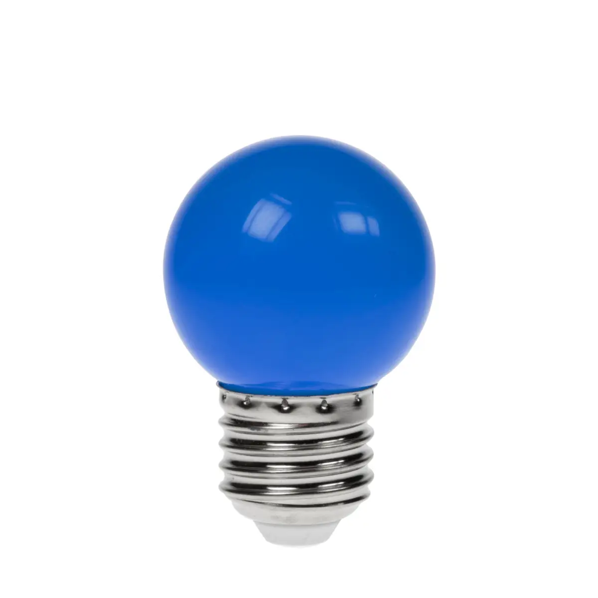 1.5W LED Polycarbonate Golf Ball Lamp ES Blue