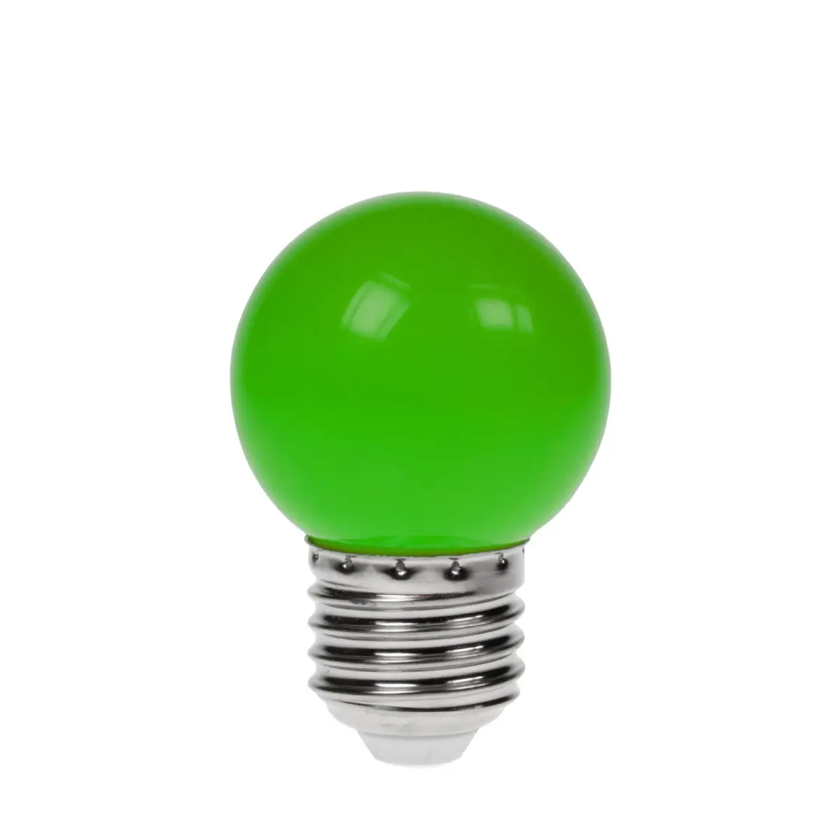 1.5W LED Polycarbonate Golf Ball Lamp ES Green