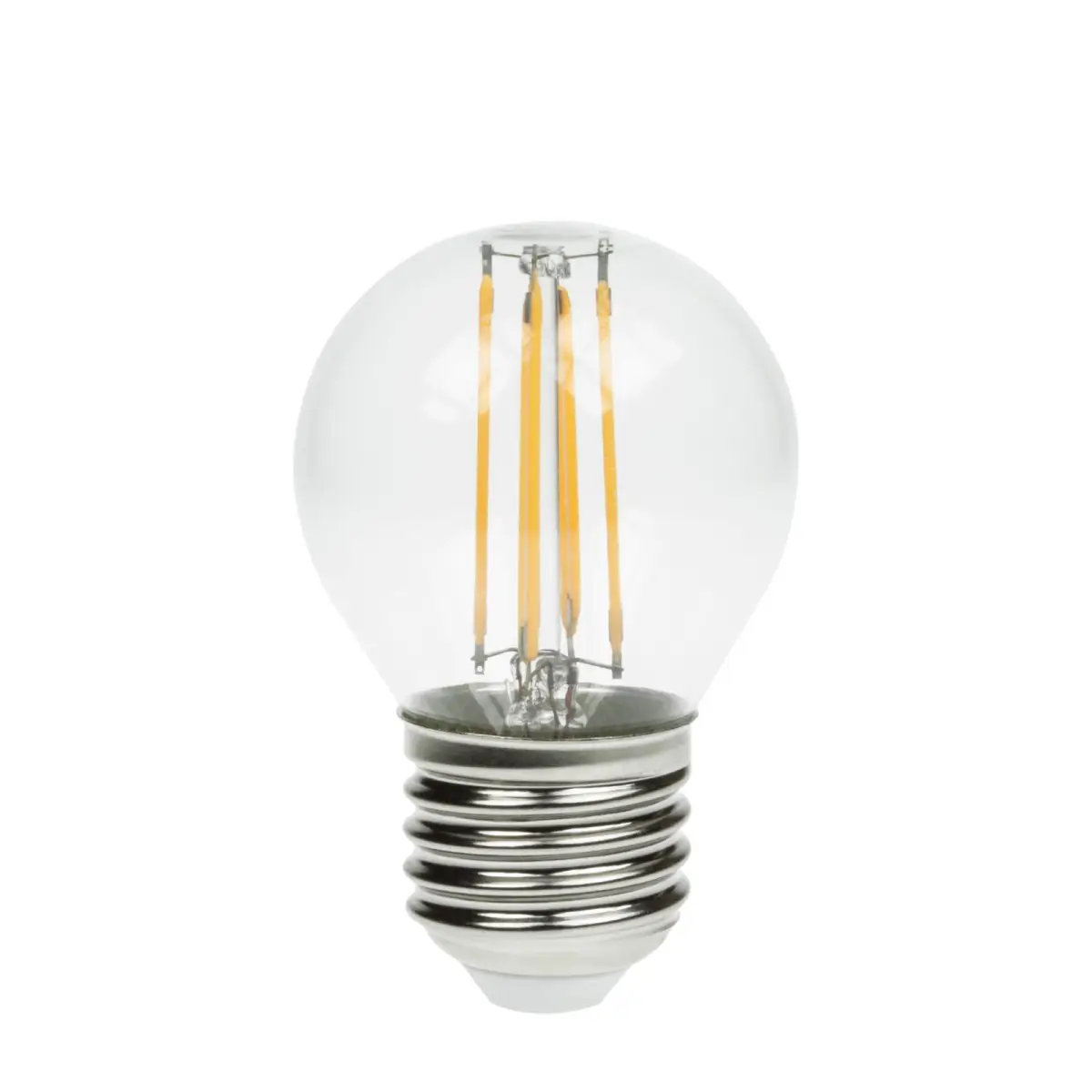 4W Dimmable LED Filament Golf Ball Lamp 2700K ES