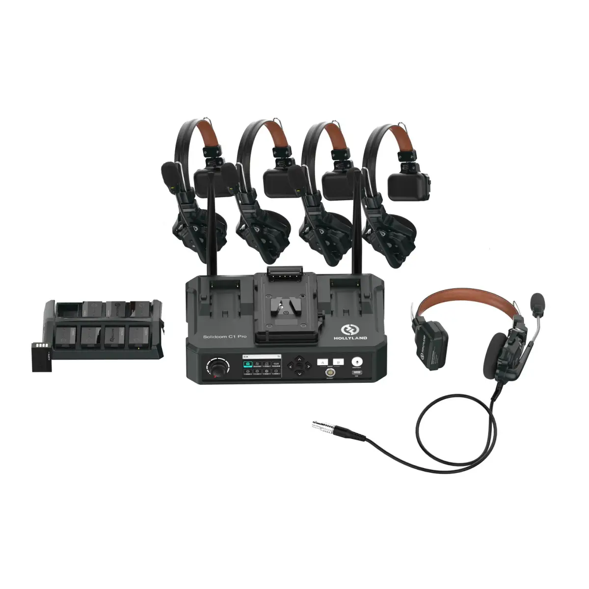 Solidcom C1 Pro 5 Way Comms System (1C Pro HUB 4S) - HL0008