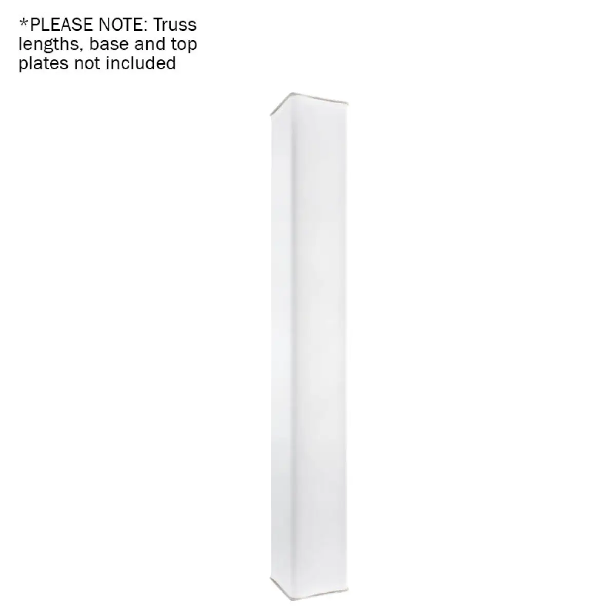 White 2.0m F24 Quad Truss Sleeve/Sock - LEDJ341