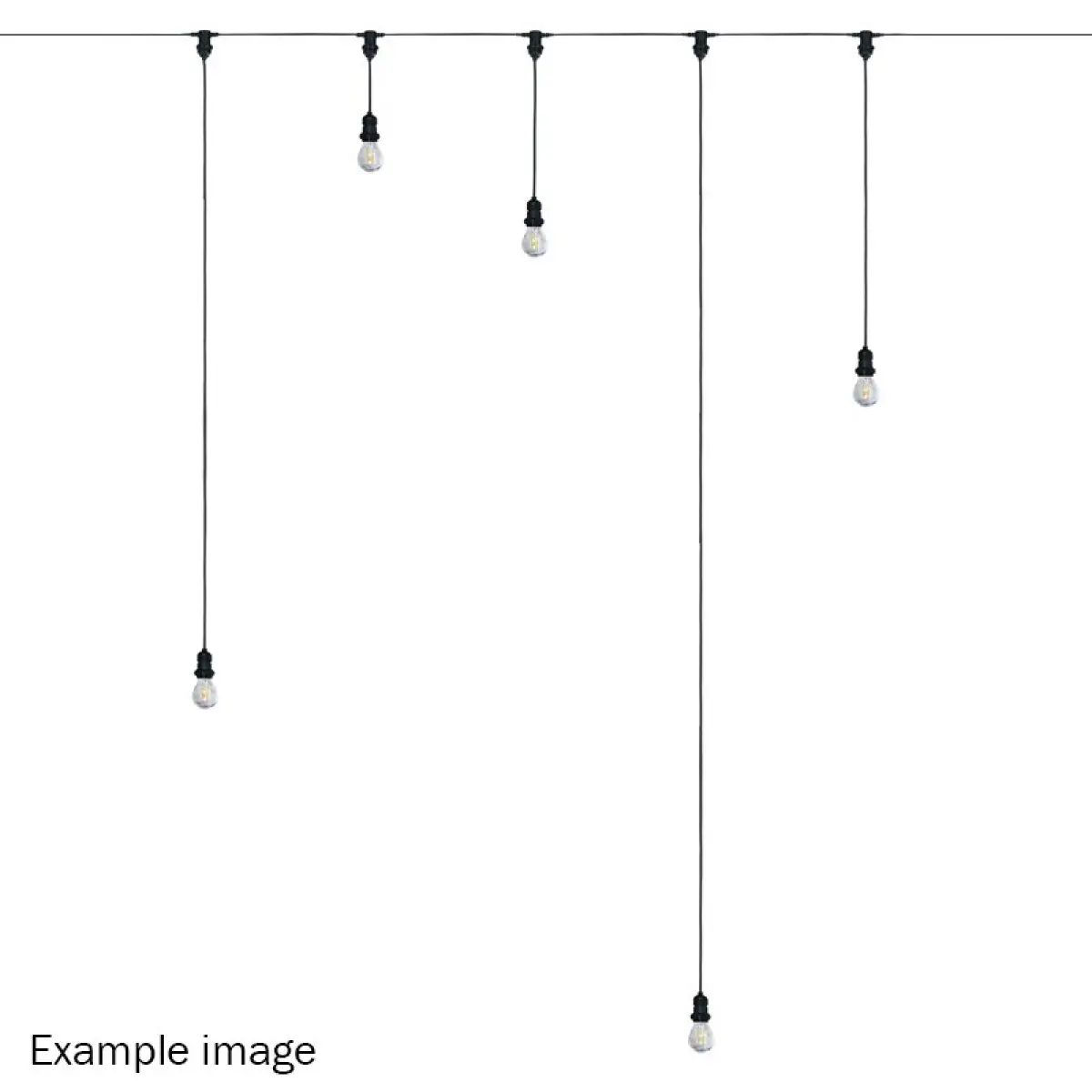 3.0m ES Festoon Pendant - E27 Lamp Holder - LEDJ514
