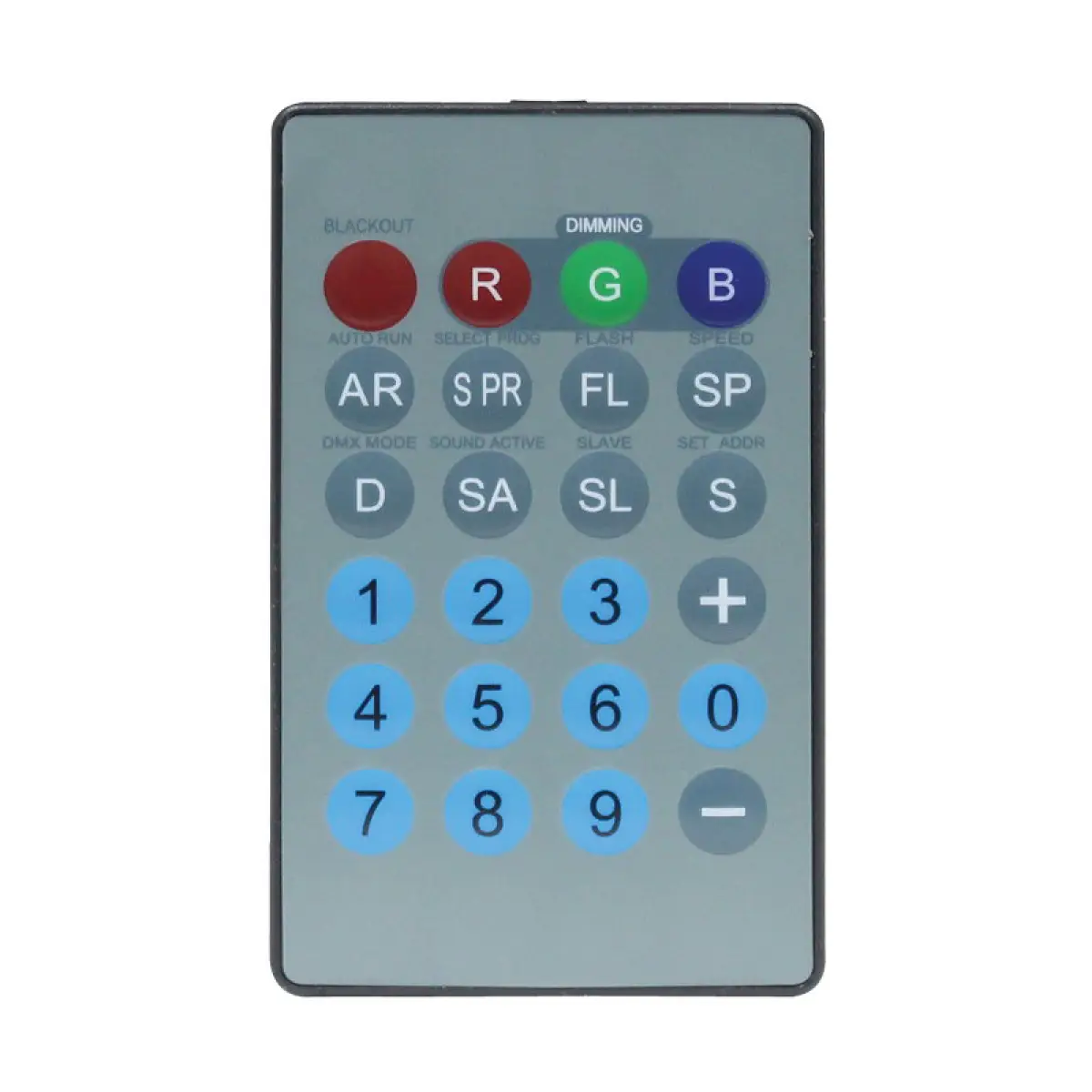 IR Remote for Tri Fixtures (RGB) - LEDJ90B