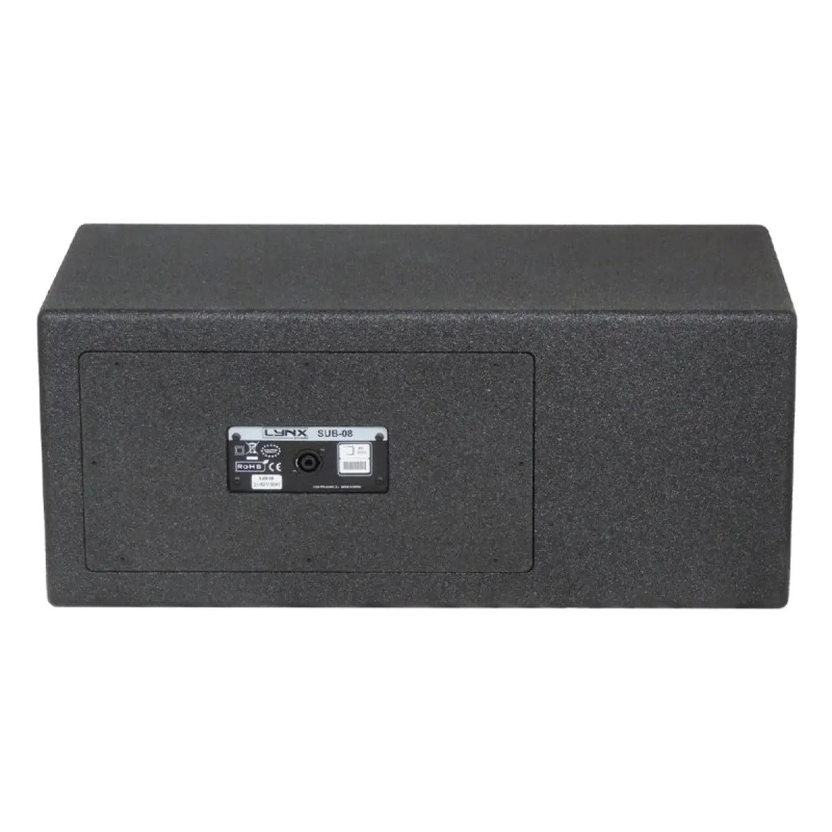 SUB-08 8" 400W Subwoofer Black - LYNX011