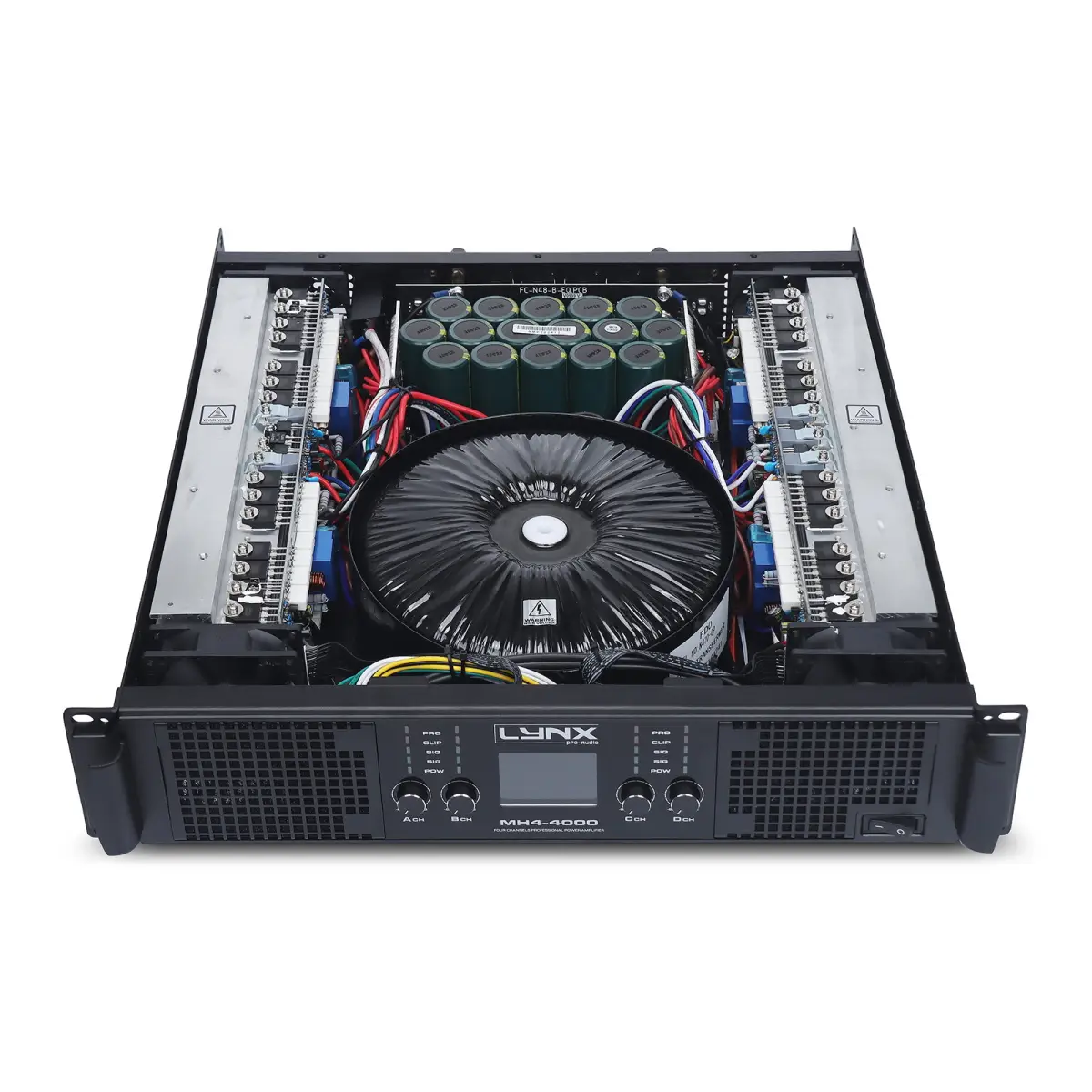 4 Channel Power Amplifier 4x 1000W MH4-4000 - LYNX066