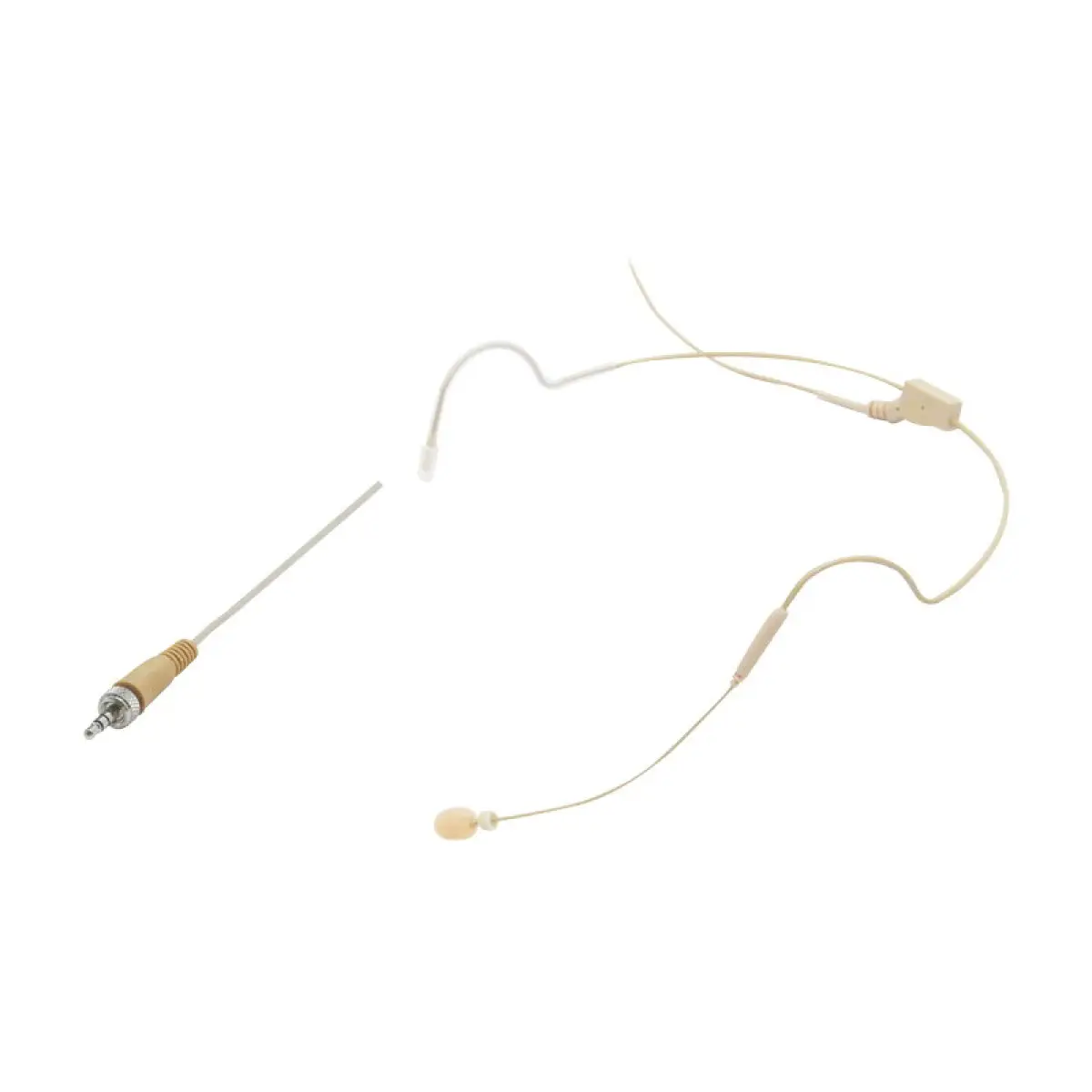 Fixed Boom Headset Mic - 3 Pole Locking Jack - MIC101