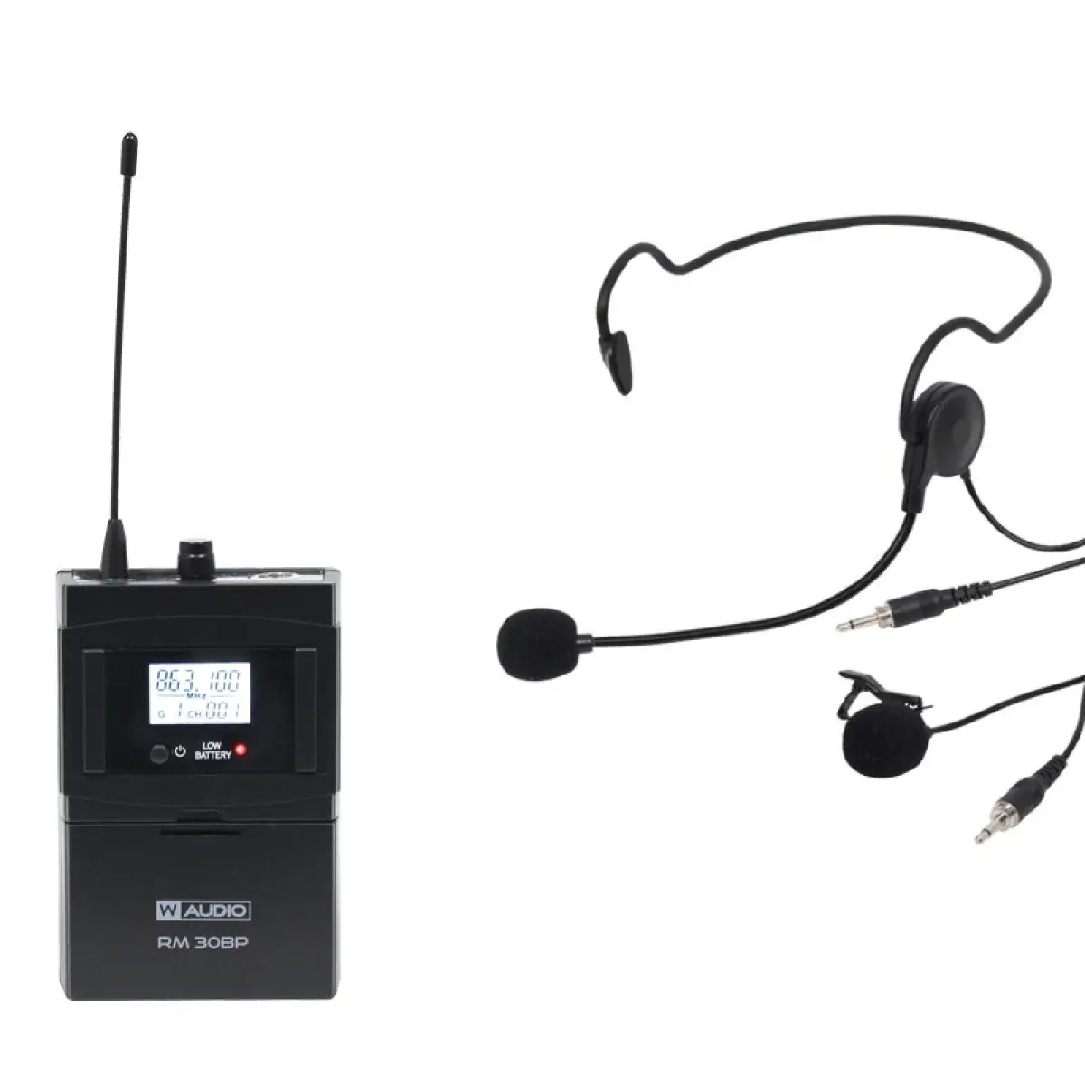 RM 30BP UHF Beltpack Add On kit (863.1Mhz) - MIC67