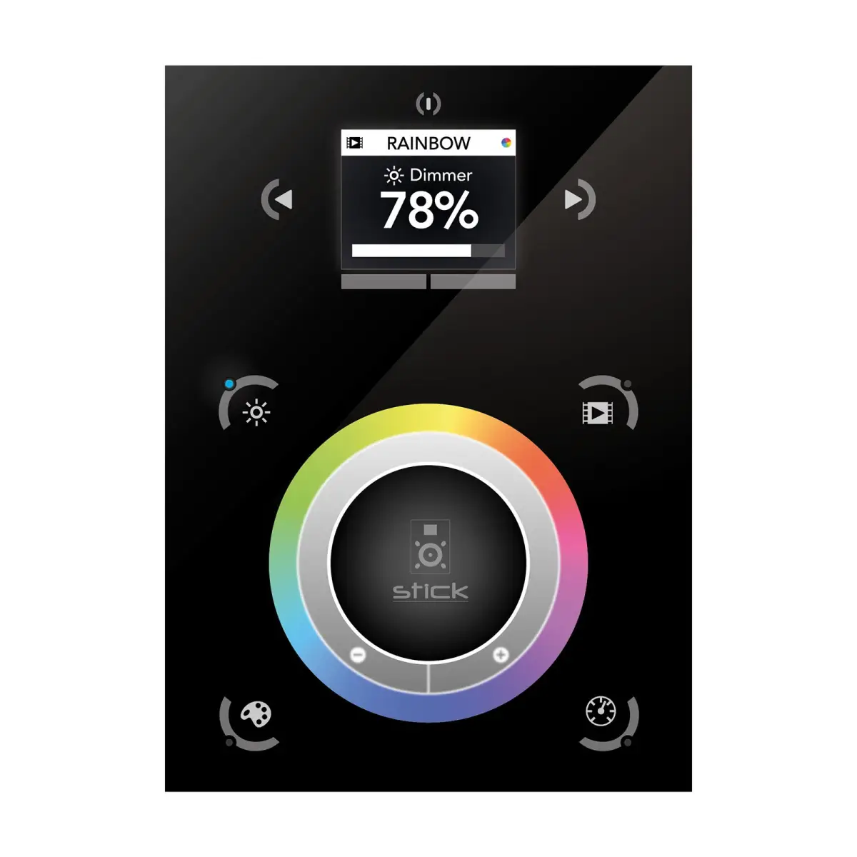 STICK-DE3 DMX Wall Controller Black - NA0001