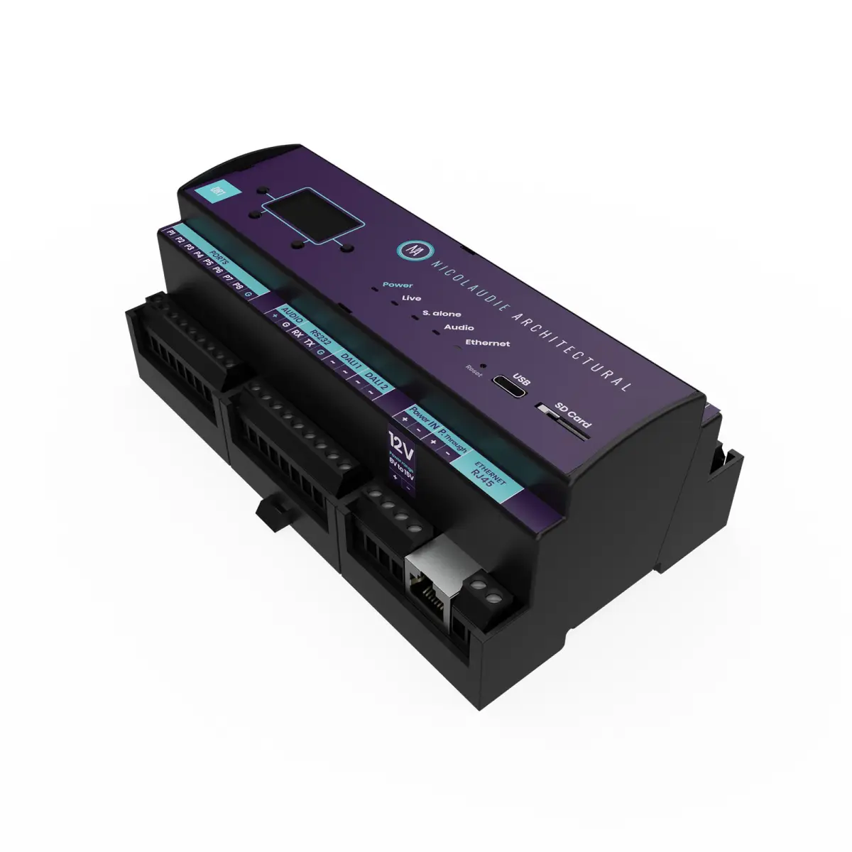 DINA-DR1 DIN Rail Lighting Controller - NA0008