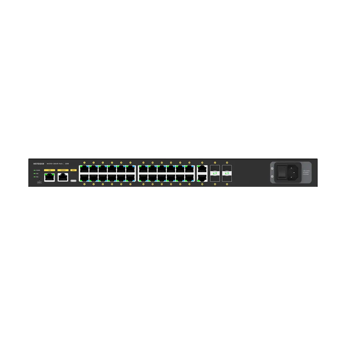 M4250-26G4F-POE+ Managed Switch GSM4230P-100EUS - NETG004