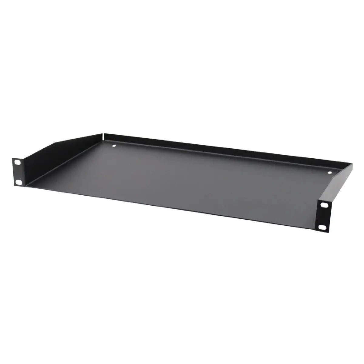 1U 19" Rack Mount Shelf Black (R1194/1UK) - PENN012