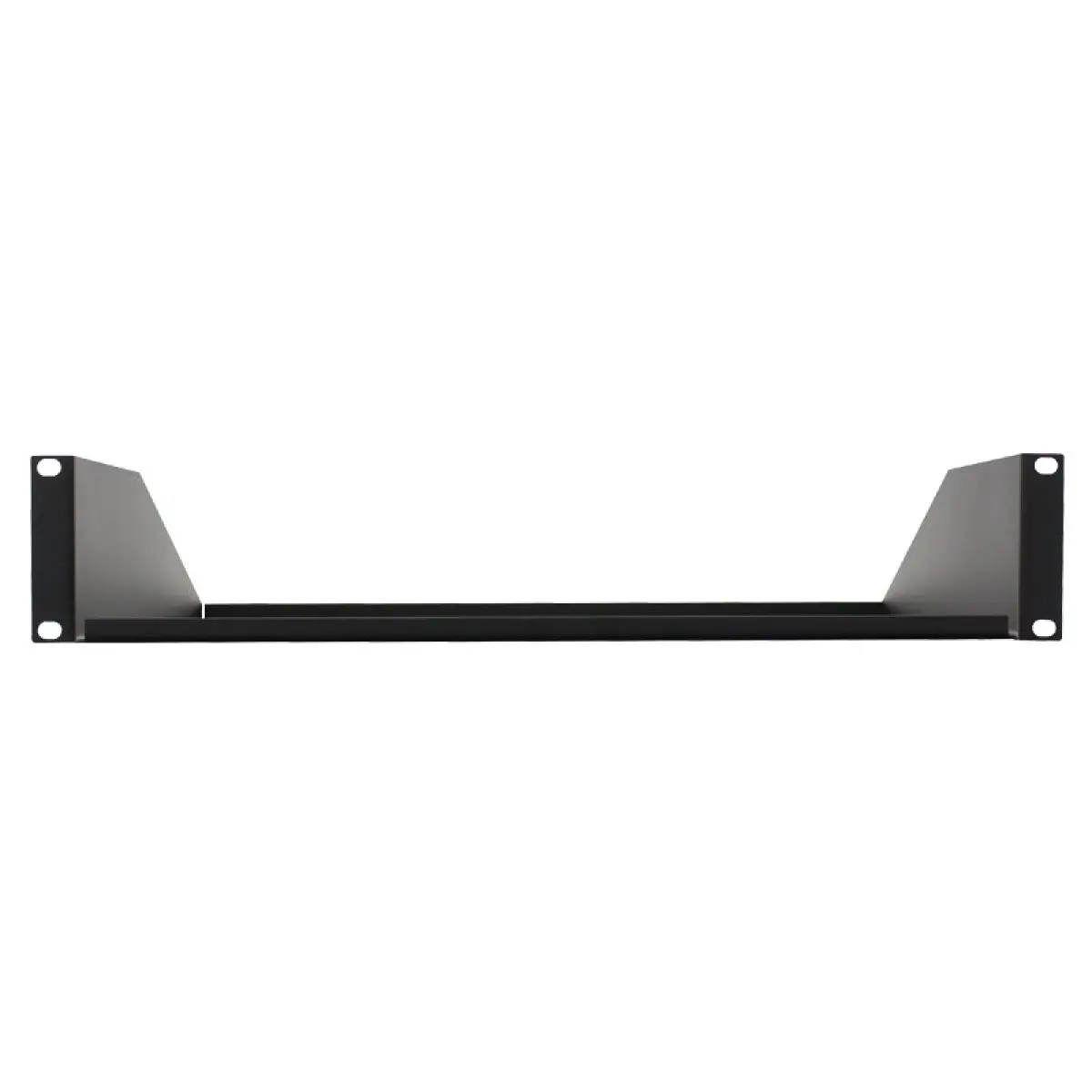 2U 19" Vented Rack Mount Shelf Black (R1194/2UVK) - PENN016