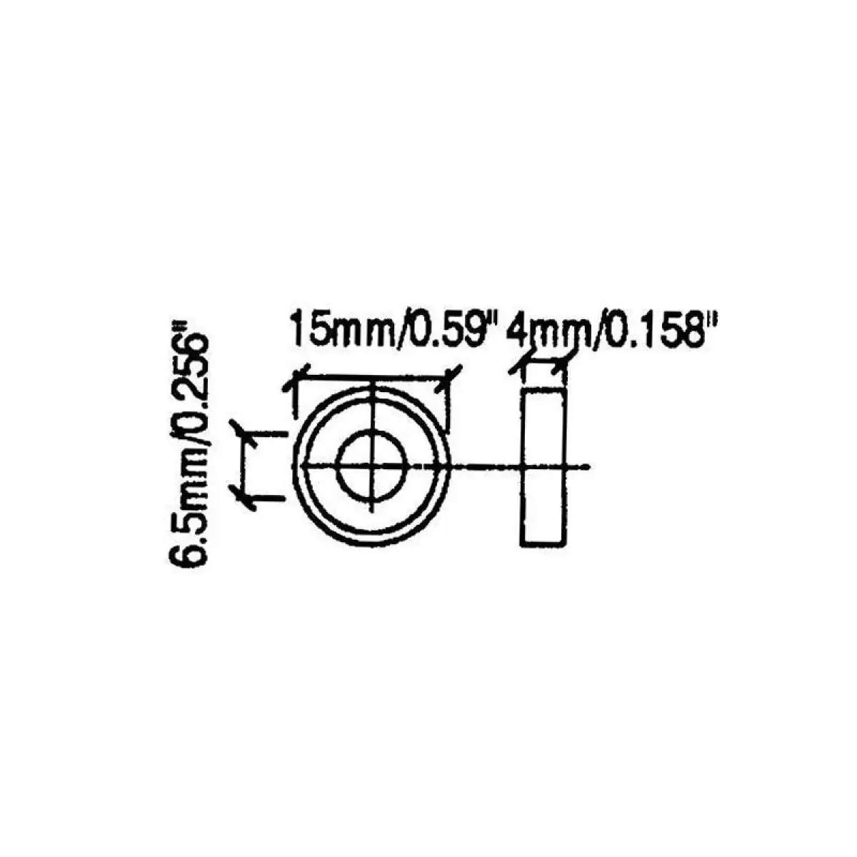 M6 Cup Washers Pack of 50 (S1940/50) - PENN082