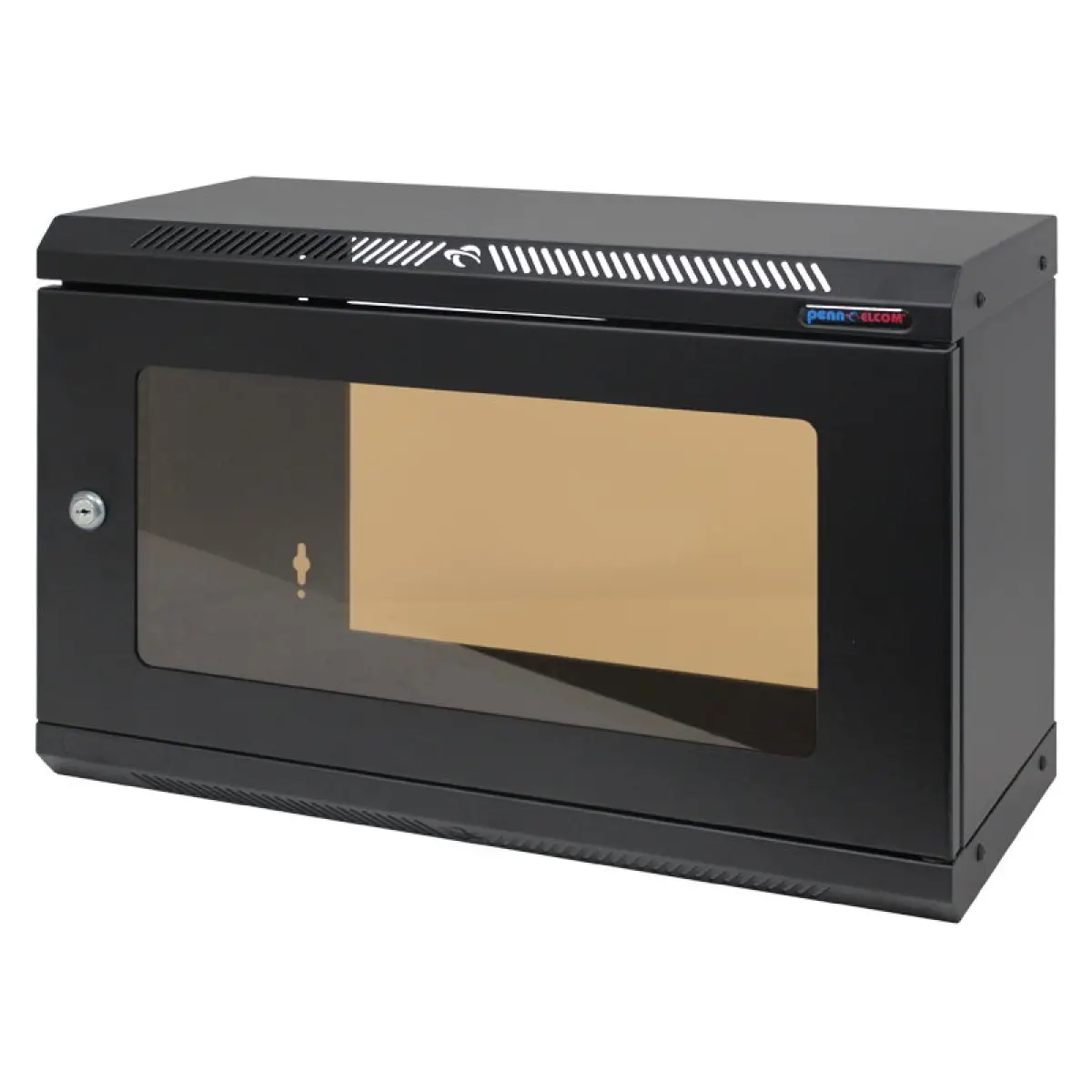 6U Shallow Wall Mount Rack Cabinet (R6025-M6-6UK) - PENN088