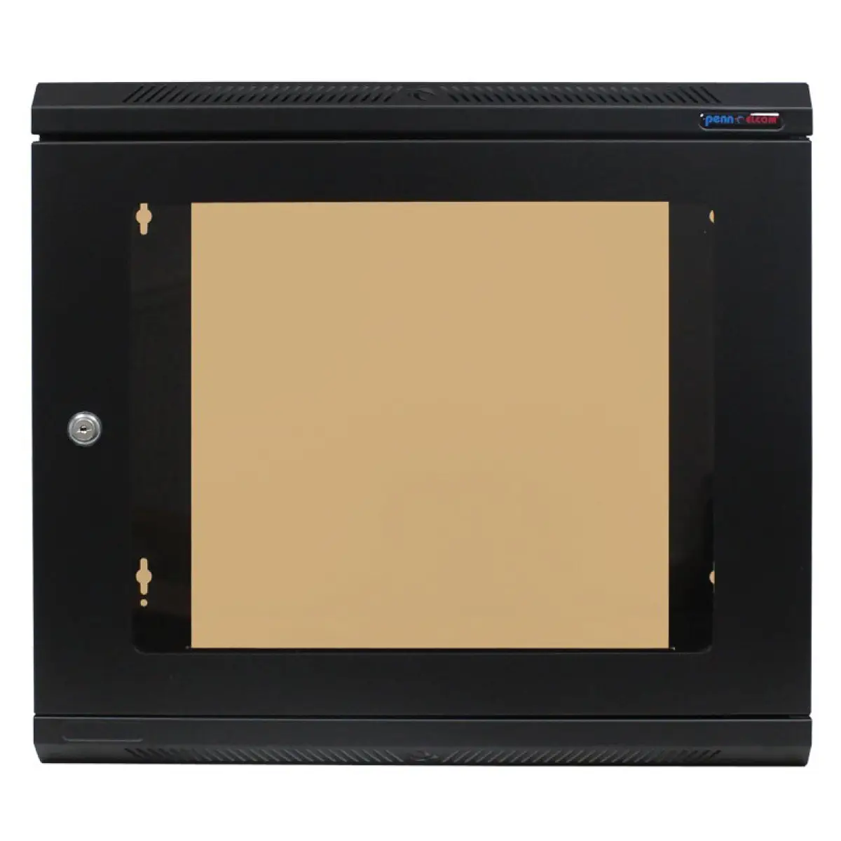 9U Shallow Wall Mount Rack Cabinet (R6025-M6-9UK) - PENN089