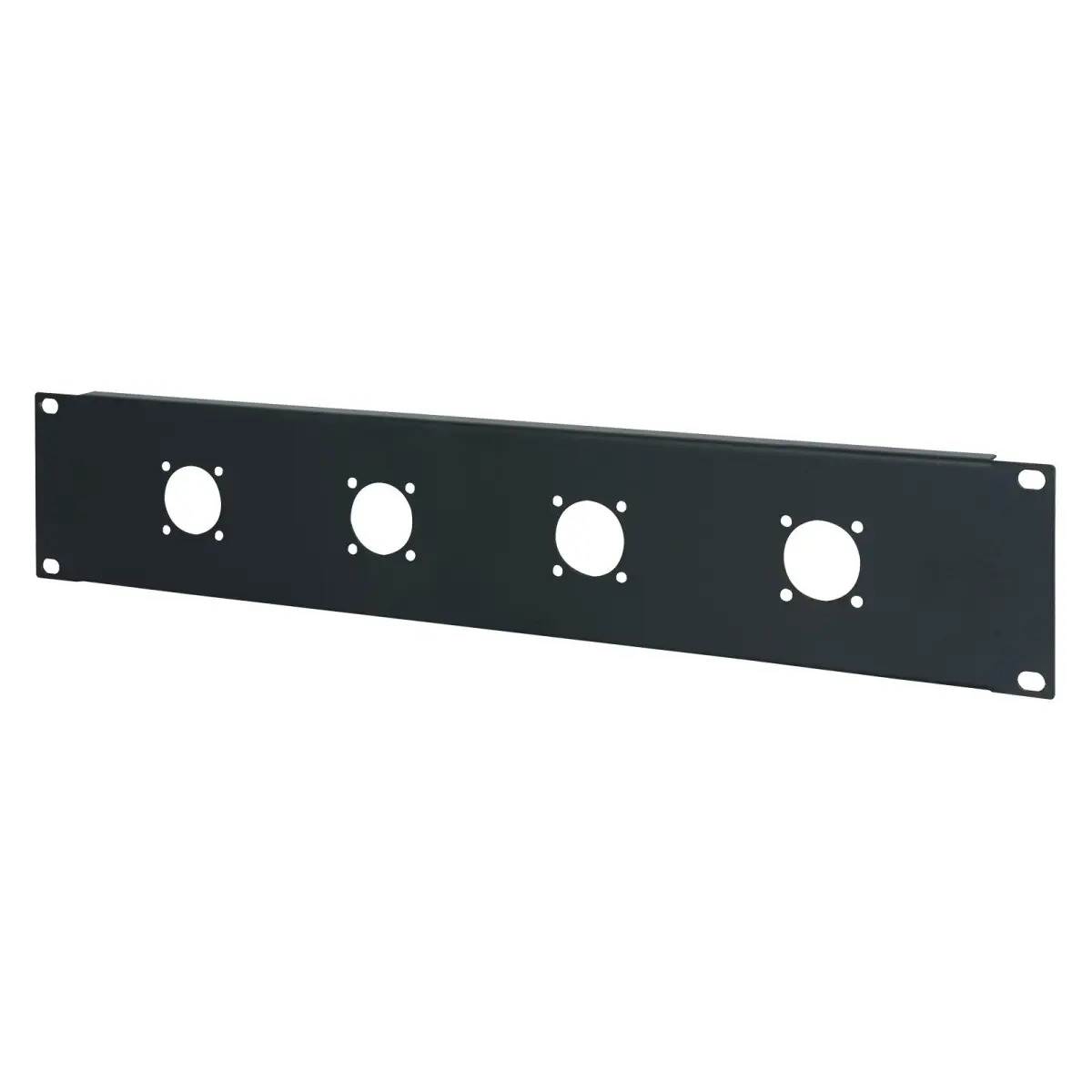 2U 19" Punched Rack Panel – 4 G Type (R1204/2UK) - PENN128