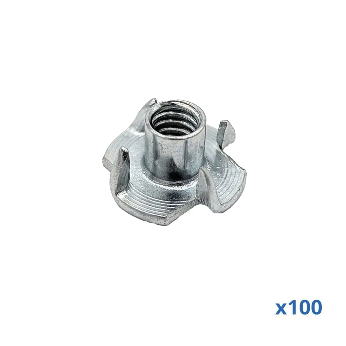 M8 T-Nut with 11mm Thread Pack of 100 (S1200-100) - PENN134