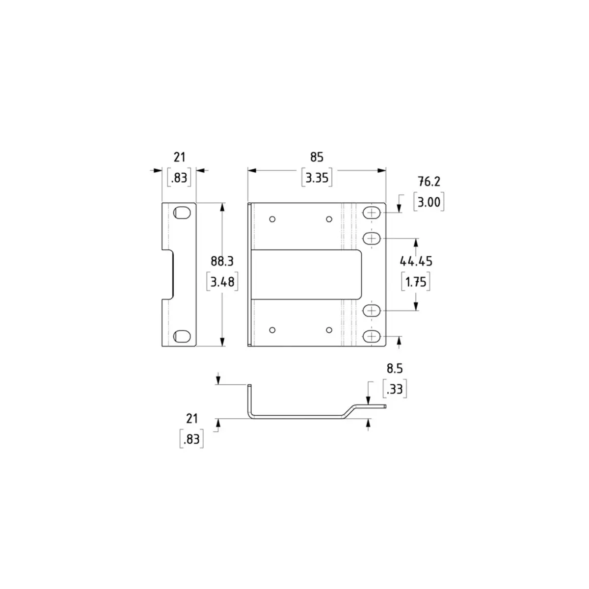 Rack Drawer Rear Support Kit (R2292-RSB-KIT) - PENN210