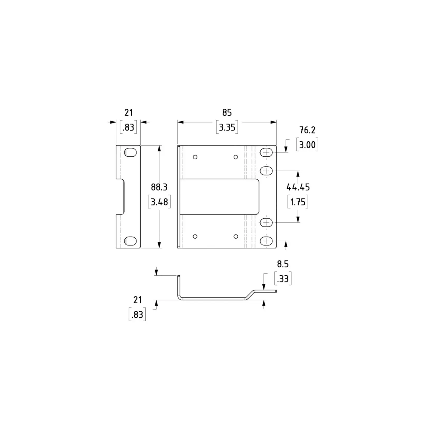 Rack Drawer Rear Support Kit (R2292-RSB-KIT) - PENN210