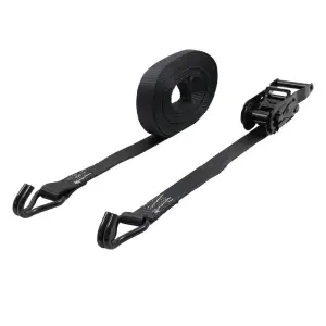 Black Ratchet Strap 1500kg 6m - RIGG014