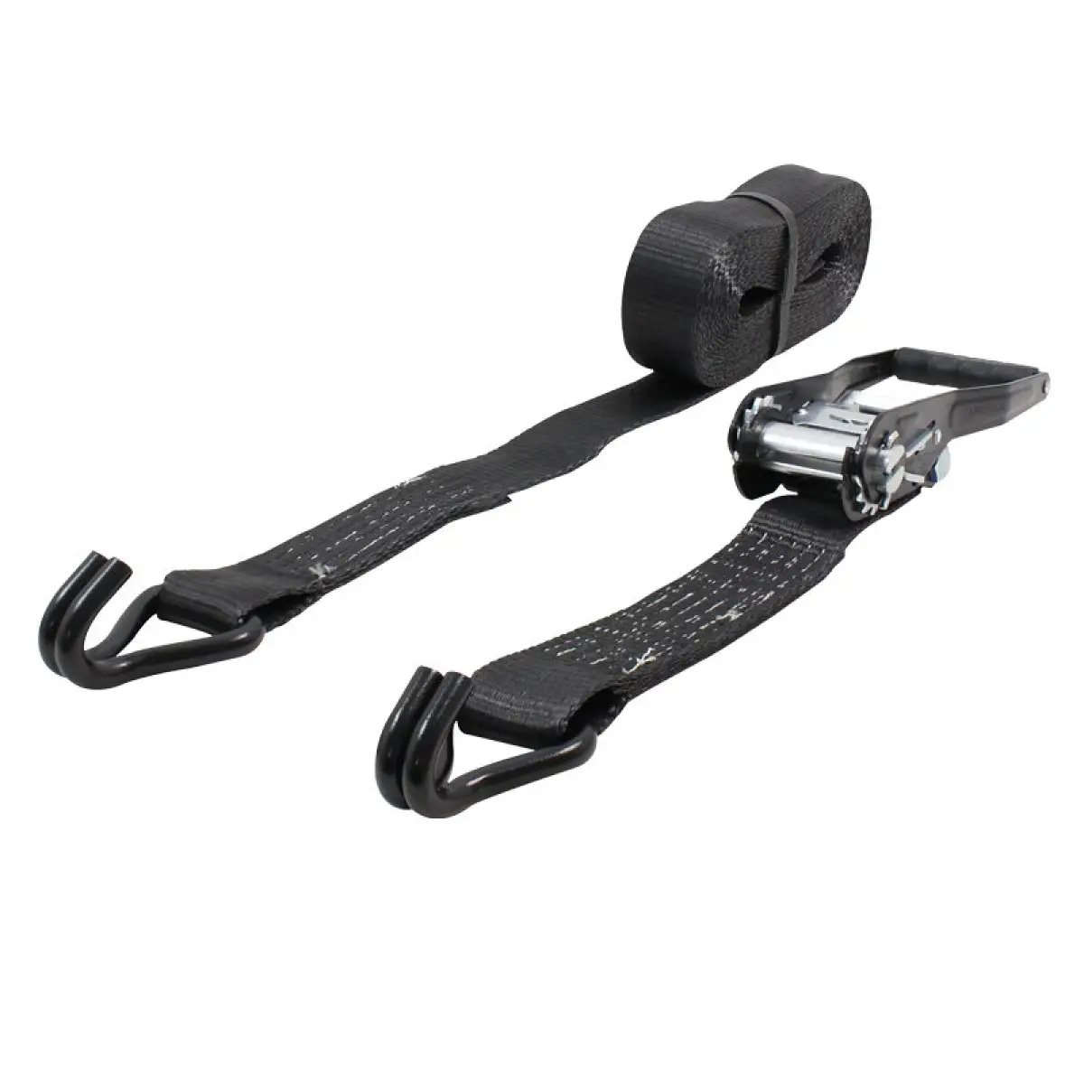 Black Ratchet Strap 5000kg 8m - RIGG015