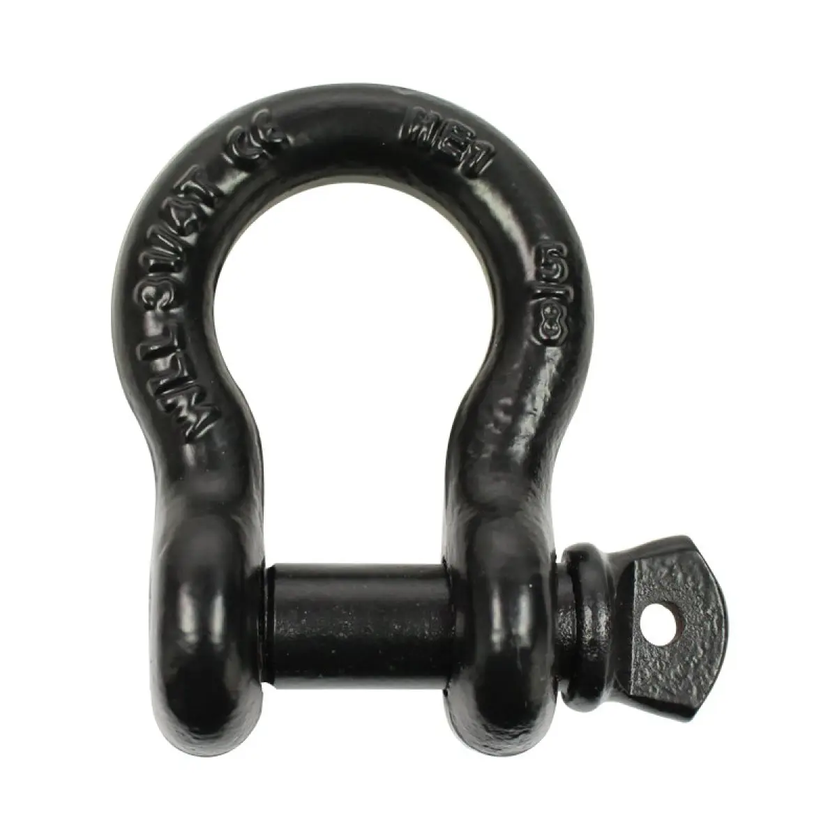 3.25 Ton Bow Shackle Black - RIGG020