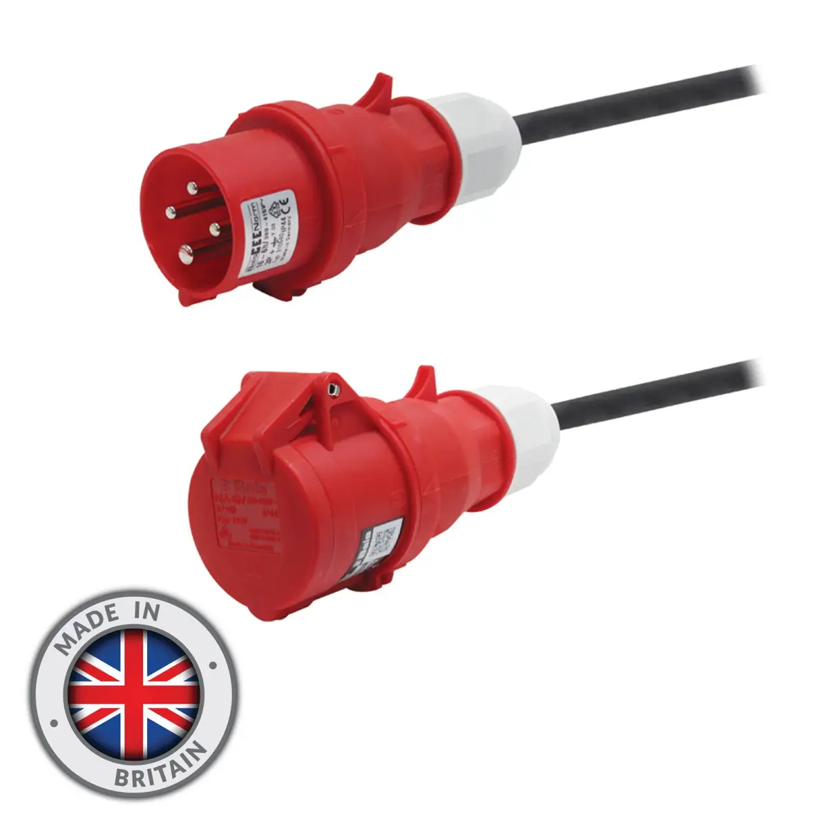 CTMKS10R 16A 4-Pin Motor Extension Cable 10m - RIGG028
