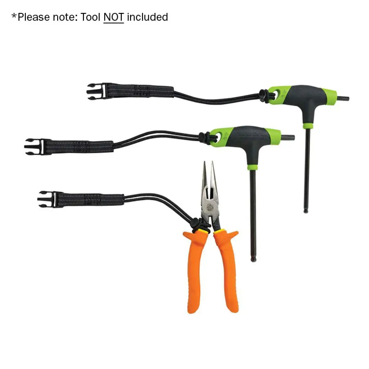 Ergodyne Detachable Lanyard Loops Black (Set of 3) - RIGG065