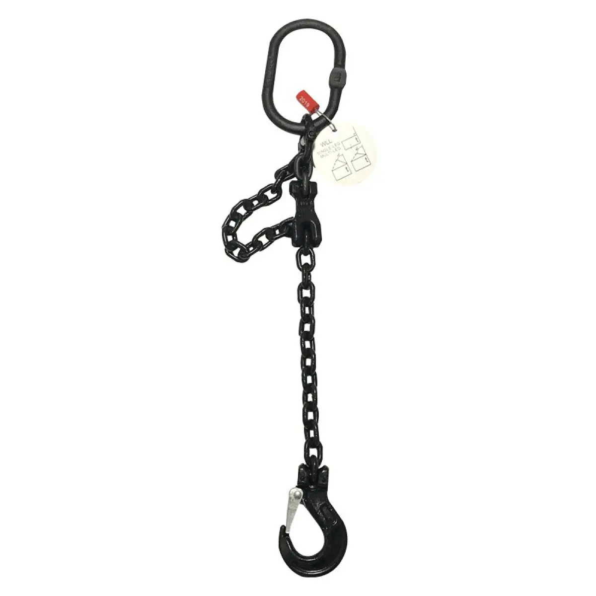 BLP Grade 6mm Black Sling Chain 1.4T WLL 1m - RIGG120