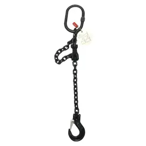 BLP Grade 6mm Black Sling Chain 1.4T WLL 1m - RIGG120