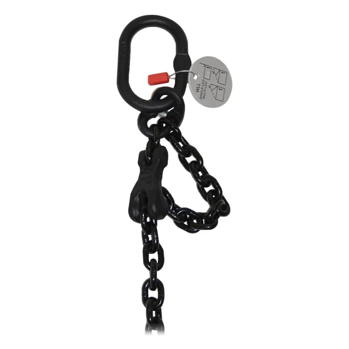 BLP Grade 8mm Black Sling Chain 2.5T WLL 2m - RIGG126