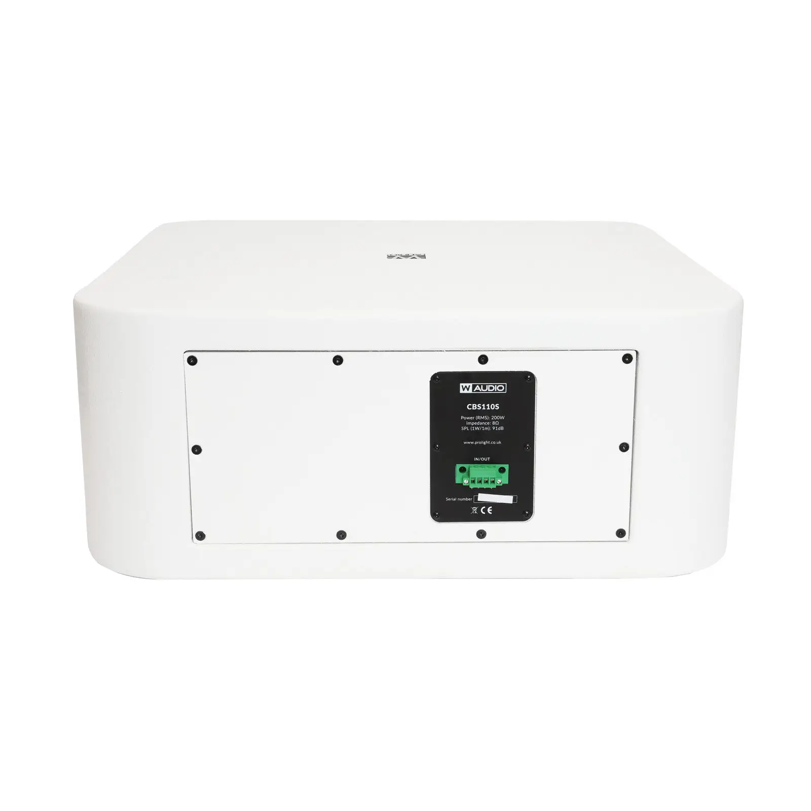 CBS110S Subwoofer (White) - Image 2