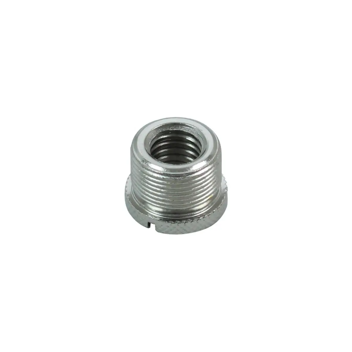 3/8" Female to 5/8" Male Microphone Thread Adaptor Knurled - STAN80