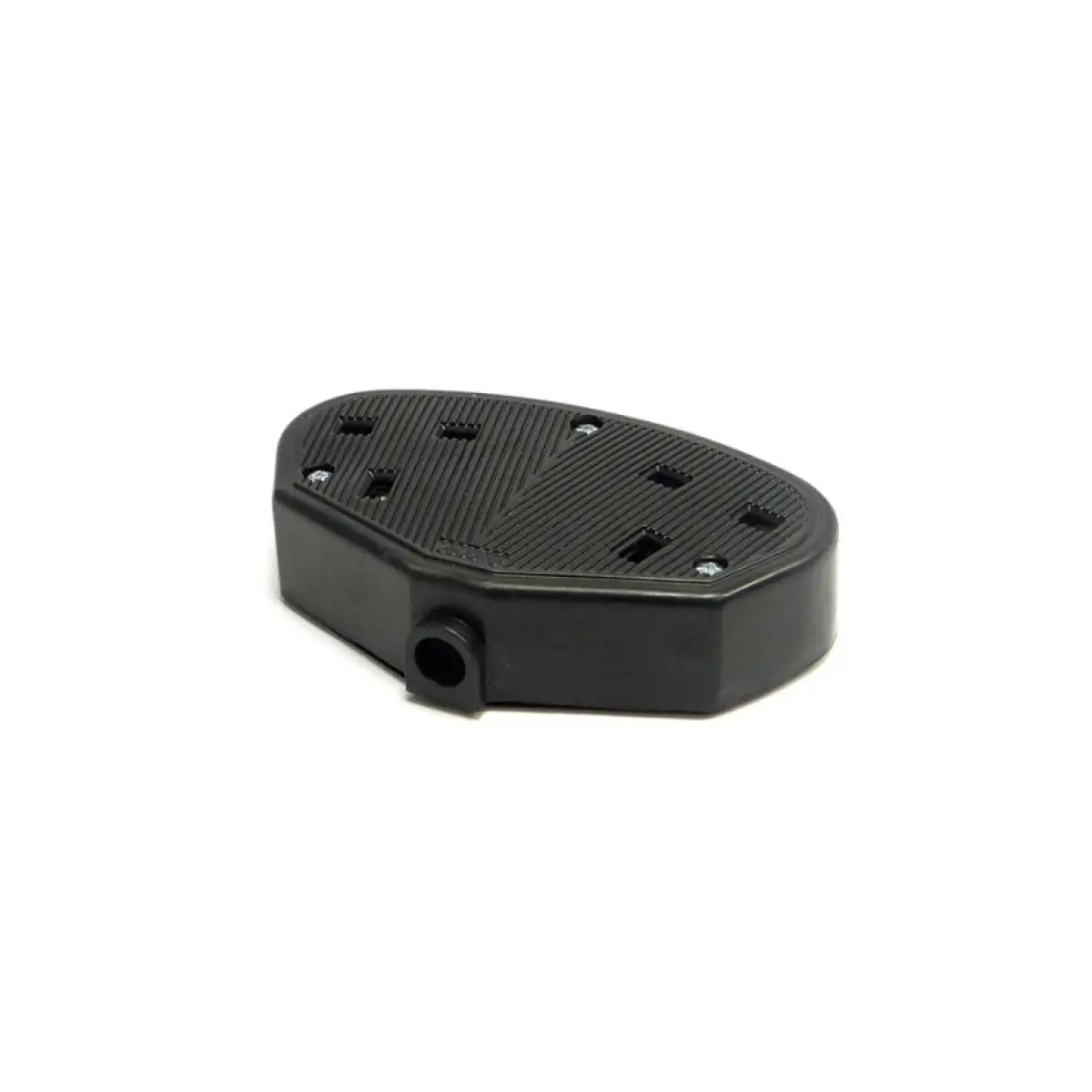 Elite 240 Volt Two Gang 13 Amp Black Rubber Adaptor 2GADP - 2GADP