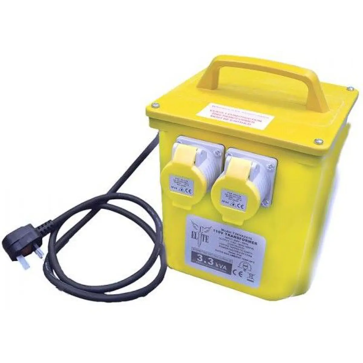 Elite 3.3 KVA Power Tool Rated Transformer T3KVA2X16 - T3KVA2X16